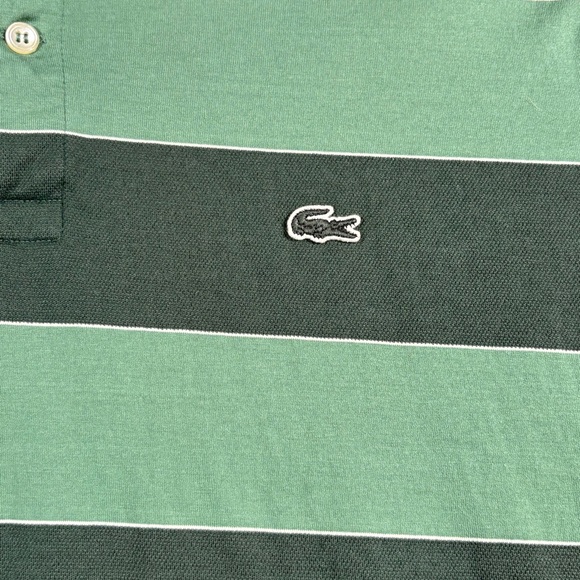 LaCoste Mens Dark/Light Green Regular Fit Short Sleeve Polo Size‎ XXL - Picture 6 of 13
